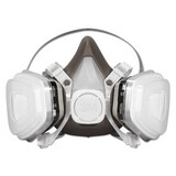 3M MMM53P71 Half Facepiece Disposable Respirator Assembly, Large