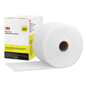 3M 55654W Easy Trap Duster, 8" x 125 ft, White, Roll