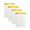 3M/COMMERCIAL TAPE DIV. MMM559VAD Self-Stick Easel Pads, 25 X 30, White, 4 30-Sheet Pads/carton, Price/CT