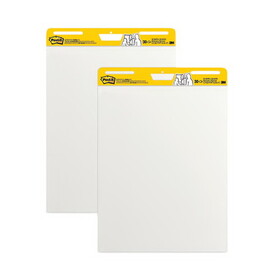 3M/COMMERCIAL TAPE DIV. MMM559 Self-Stick Easel Pads, 25 X 30, White, 2 30-Sheet Pads/carton