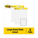 Post-it Easel Pads Super Sticky MMM561WLVAD2PK Vertical-Orientation Self-Stick Easel Pads, Presentation Format (1.5