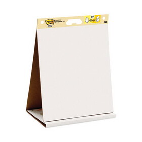 3M/COMMERCIAL TAPE DIV. MMM563DE Dry Erase Tabletop Easel Unruled Pad, 20 X 23, White, 20 Sheets