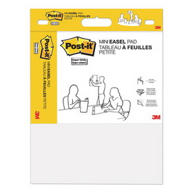 Post-it Easel Pads Super Sticky 577SS Self Stick Easel Pads, 15 x 18, White, 20 Sheets/Pad, 2 Pads/Pack