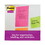 Post-It MMM5845SSUC Pads In Rio De Janeiro Colors, Lined, 5 X 8, 45-Sheet, 4/pack, Price/PK