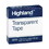 Highland MMM5910341296 Transparent Tape, 1" Core, 0.75" x 36 yds, Clear, Price/RL