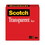Scotch MMM60012592 Transparent Tape, 1" X 2592", 3" Core, Clear, Price/RL