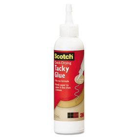 3M/COMMERCIAL TAPE DIV. MMM6052B Quick-Drying Tacky Glue, 4 Oz, Precision Tip