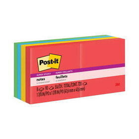Post-It MMM6228SSAN Pads In Marrakesh Colors, 2 X 2, 90-Sheet, 8/pack