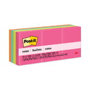 Post-It MMM653AN Original Pads In Cape Town Colors, 1 1/2 X 2, 100-Sheet, 12/pack