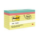 3M/COMMERCIAL TAPE DIV. MMM654144B Original Pads Value Pack, 3 X 3, Canary Yellow/cape Town, 100-Sheet, 18 Pads
