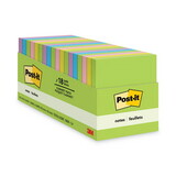 3M/COMMERCIAL TAPE DIV. MMM65418BRCP Original Pads In Jaipur Colors Cabinet Pack, 3 X 3, 100-Sheet, 18/pack