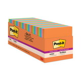 Post-It MMM65424SSAUCP Pads In Rio De Janeiro Colors, 3 X 3, 70-Sheet, 24/pack