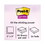 Post-it MMM65424SSAU Pads in Energy Boost Collection Colors, 3" x 3", 90 Sheets/Pad, 24 Pads/Pack, Price/PK