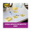 3M/COMMERCIAL TAPE DIV. MMM654R24CPCY Greener Note Pad Cabinet Pack, 3 X 3, Canary Yellow, 75-Sheet, 24/pack, Price/PK