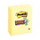 3M/COMMERCIAL TAPE DIV. MMM65512SSCY Canary Yellow Note Pads, 3 X 5, 90-Sheet, 12/pack, Price/PK