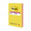 Post-it MMM6603SSJOY Note Pads in Summer Joy Collection Colors, 4" x 6", Note Ruled, Summer Joy Collection Colors, 90 Sheets/Pad, 3 Pads/Pack, Price/PK
