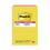 Post-it MMM6603SSJOY Note Pads in Summer Joy Collection Colors, 4" x 6", Note Ruled, Summer Joy Collection Colors, 90 Sheets/Pad, 3 Pads/Pack, Price/PK