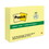 3M/COMMERCIAL TAPE DIV. MMM660RPYW Greener Note Pads, 4 X 6, Lined, Canary Yellow, 100-Sheet, 12/pack, Price/PK