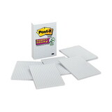 Post-It MMM660SSGRID Grid Notes, 4 X 6, White, 50-Sheet, 6/pack