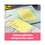3M/COMMERCIAL TAPE DIV. MMM660YW Original Pads In Canary Yellow, Lined, 4 X 6, 100-Sheet, 12/pack, Price/PK