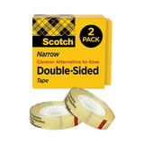 3M/COMMERCIAL TAPE DIV. MMM6652P1236 665 Double-Sided Tape, 1/2