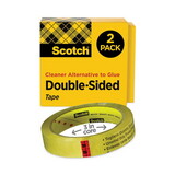 Scotch MMM6652P3436 Double-Sided Tape, 3/4