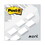 Post-It MMM680WE2 Standard Page Flags in Dispenser, White, 50 Flags/Dispenser, 2 Dispensers/Pack, Price/PK