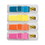 Post-It MMM6834ABX Highlighting Page Flags, 4 Bright Colors, 0.5 x 1.75, 35/Color, 4 Dispensers/Pack, Price/PK