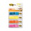 Post-It MMM6834ABX Highlighting Page Flags, 4 Bright Colors, 4 Dispensers, 1/2" X 1 3/4", 35/color, Price/PK