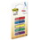 Post-It MMM684ARR1 Arrow 0.5" Page Flags, Blue/Green/Purple/Red/Yellow, 20/Color, 100/Pack, Price/PK