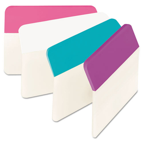 Post-It MMM686APWAV Angled Tabs, 2 X 1 1/2, Assorted Pastel Colors, 24/pack