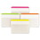 Post-It MMM686F1BB Lined Tabs, 1/5-Cut, Assorted Bright Colors, 2" Wide, 24/Pack, Price/PK