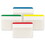 Post-It MMM686F1 File Tabs, 2 X 1 1/2, Lined, Assorted Primary Colors, 24/pack, Price/PK