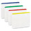 Post-It MMM686F1 File Tabs, 2 X 1 1/2, Lined, Assorted Primary Colors, 24/pack, Price/PK