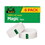 3M/COMMERCIAL TAPE DIV. MMM8106PK Magic Tape, 3/4" X 1296", 1" Core, Clear, 6/pack, Price/PK