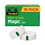 3M/COMMERCIAL TAPE DIV. MMM810K16 Magic Tape Value Pack, 3/4" X 1000", 1" Core, Clear, 16/pack, Price/PK