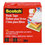 Scotch MMM845112 Book Tape, 3" Core, 1.5" x 15 yds, Clear, Price/RL