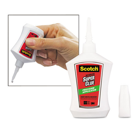 Scotch MMMAD125 Super Glue Gel, Precision Applicator, 0.14 Oz