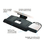 3M/COMMERCIAL TAPE DIV. MMMAKT180LE Sit/stand Easy Adjust Keyboard Tray, Highly Adjustable Platform, , Black, Price/EA