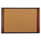 3M/COMMERCIAL TAPE DIV. MMMC7248MY Cork Bulletin Board, 72 X 48, Aluminum Frame W/mahogany Wood Grained Finish, Price/EA