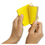 Post-It MMMF33012SSY Full Adhesive Notes, 3 X 3, Electric Yellow, 25-Sheet, 12/pack, Price/PK