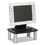 3M/COMMERCIAL TAPE DIV. MMMMS80B Adjustable Height Monitor Stand, 15 X 12 X 1 To 5 7/8, Black/silver, Price/EA