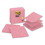 Post-it Pop-up Notes Super Sticky R440NPSS Pop-up Notes Refill, Lined, 4 x 4, Neon Pink, 90-Sheet, 5/Pack, Price/PK