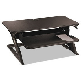 3M MMMSD60B Precision Standing Desk, 35.4" x 22.2" x 6.2" to 20", Black