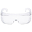 3M TGV01-20 Tour Guard V Safety Glasses, One Size Fits Most, Clear Frame/Lens, 20/Box, Price/BX