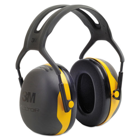 3M MMMX2A PELTOR X2 Earmuffs, 24 dB NRR, Yellow/Black