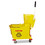 Magnolia Brush MNL60353 Mop Bucket/Wringer Combo, Plastic, Yellow, Price/EA