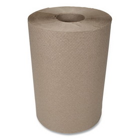 Morcon Tissue MOR12300R Morsoft Universal Roll Towels, 1-Ply, 7.88" x 300 ft, Brown, 12 Rolls/Carton