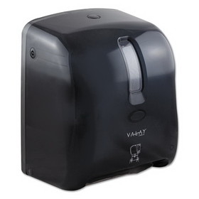 Morcon Tissue VT1008 Valay Proprietary Roll Towel Dispenser, 11.75" x 14" x 8.5", Black