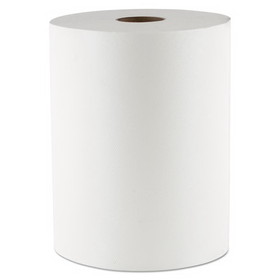 Morcon Tissue VT106 10 Inch TAD Roll Towels, 1-Ply, 10" x 550 ft, White, 6 Rolls/Carton